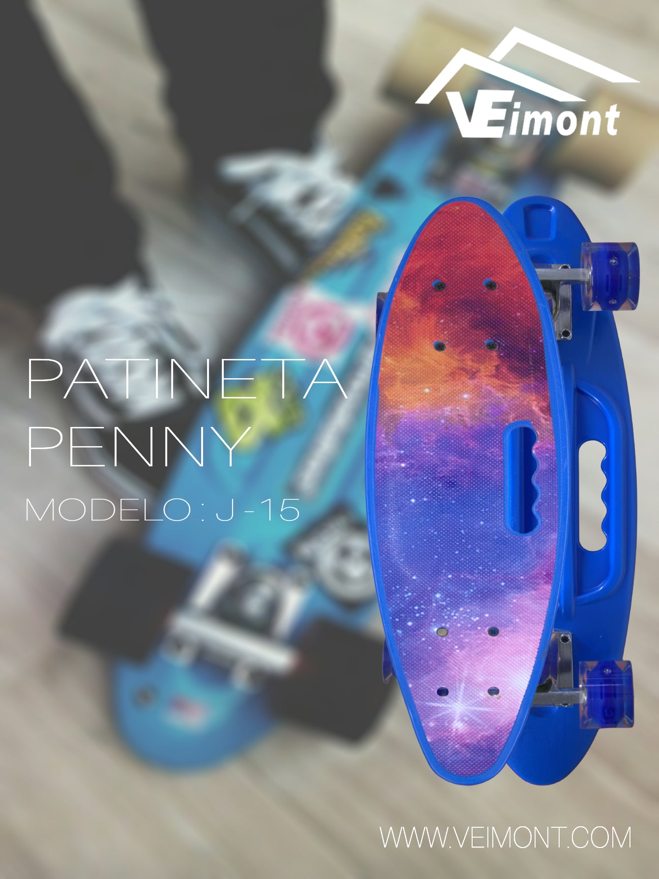 PATINETA PENNY CON DISEÑO JUVENIL J -15