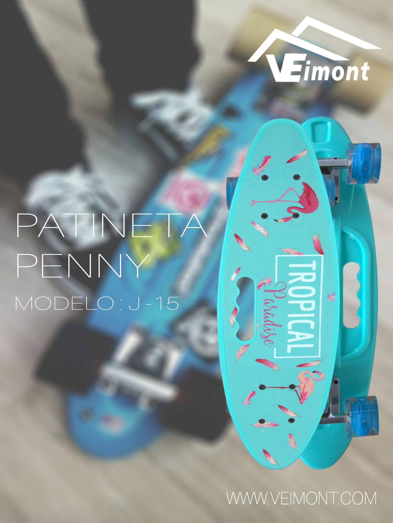 PATINETA PENNY CON DISEÑO JUVENIL J -15