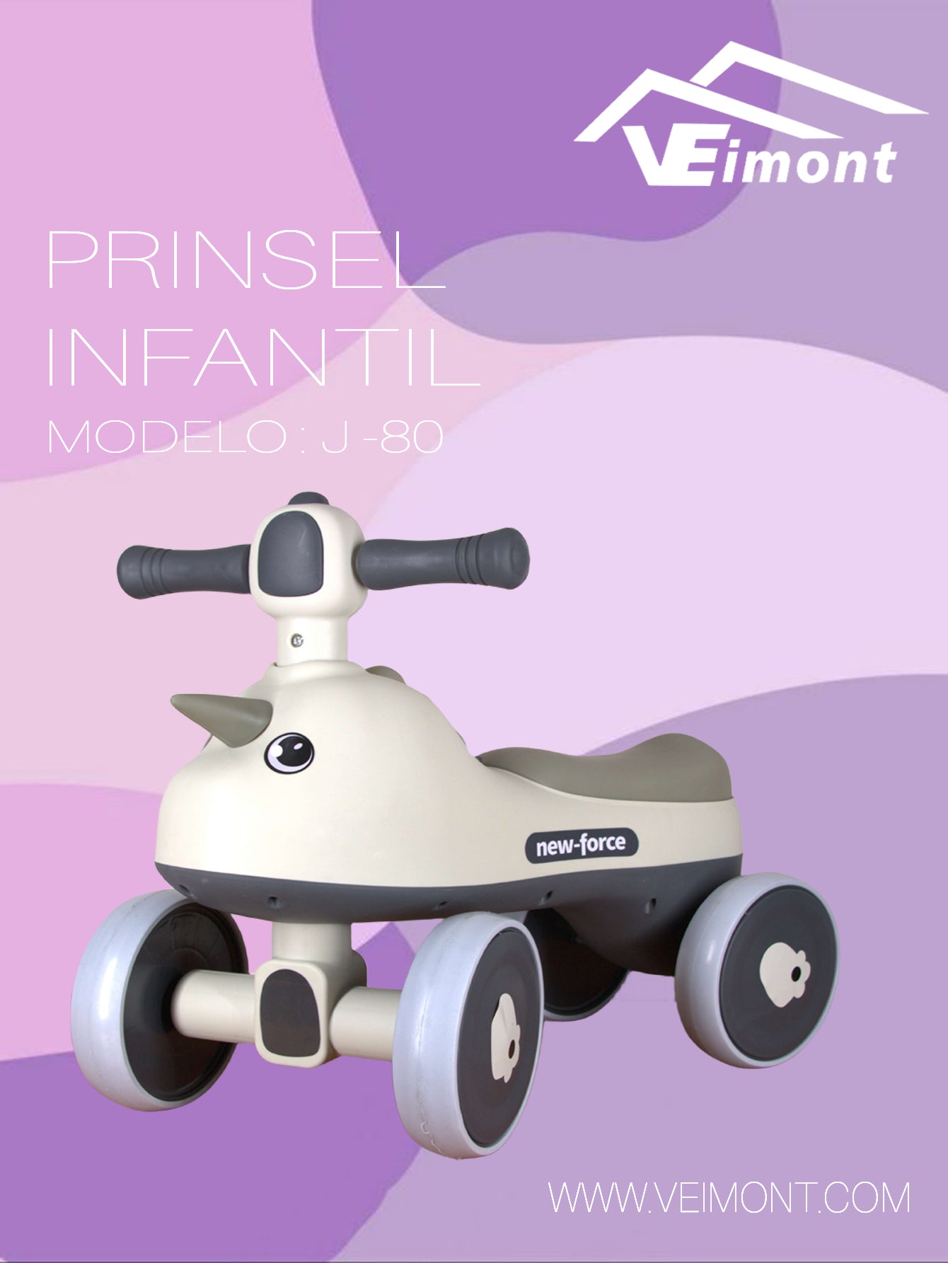 PRINSEL INFANTIL CON DISEÑO DE RONOSERONTE J -80