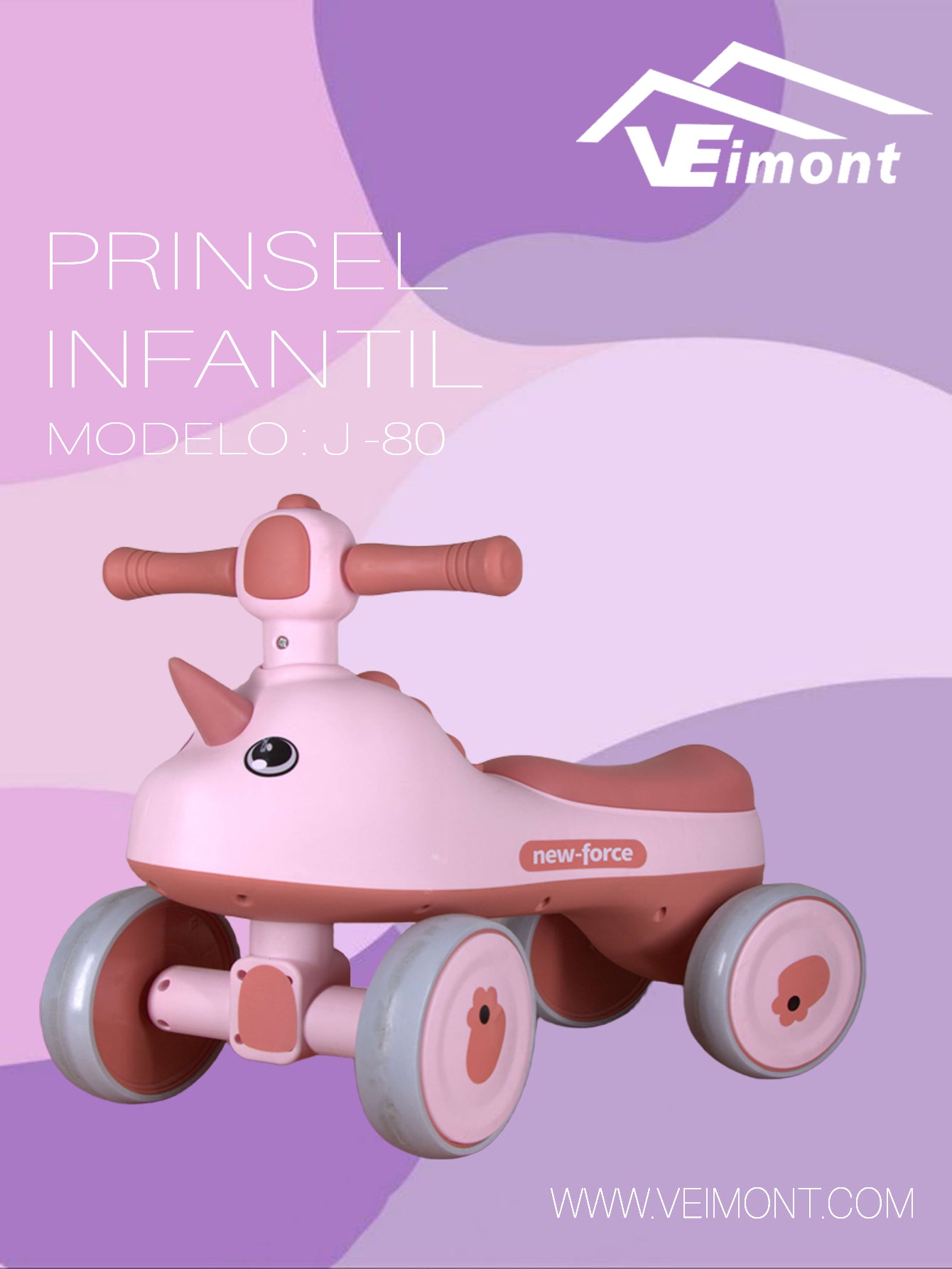 PRINSEL INFANTIL CON DISEÑO DE RONOSERONTE J -80