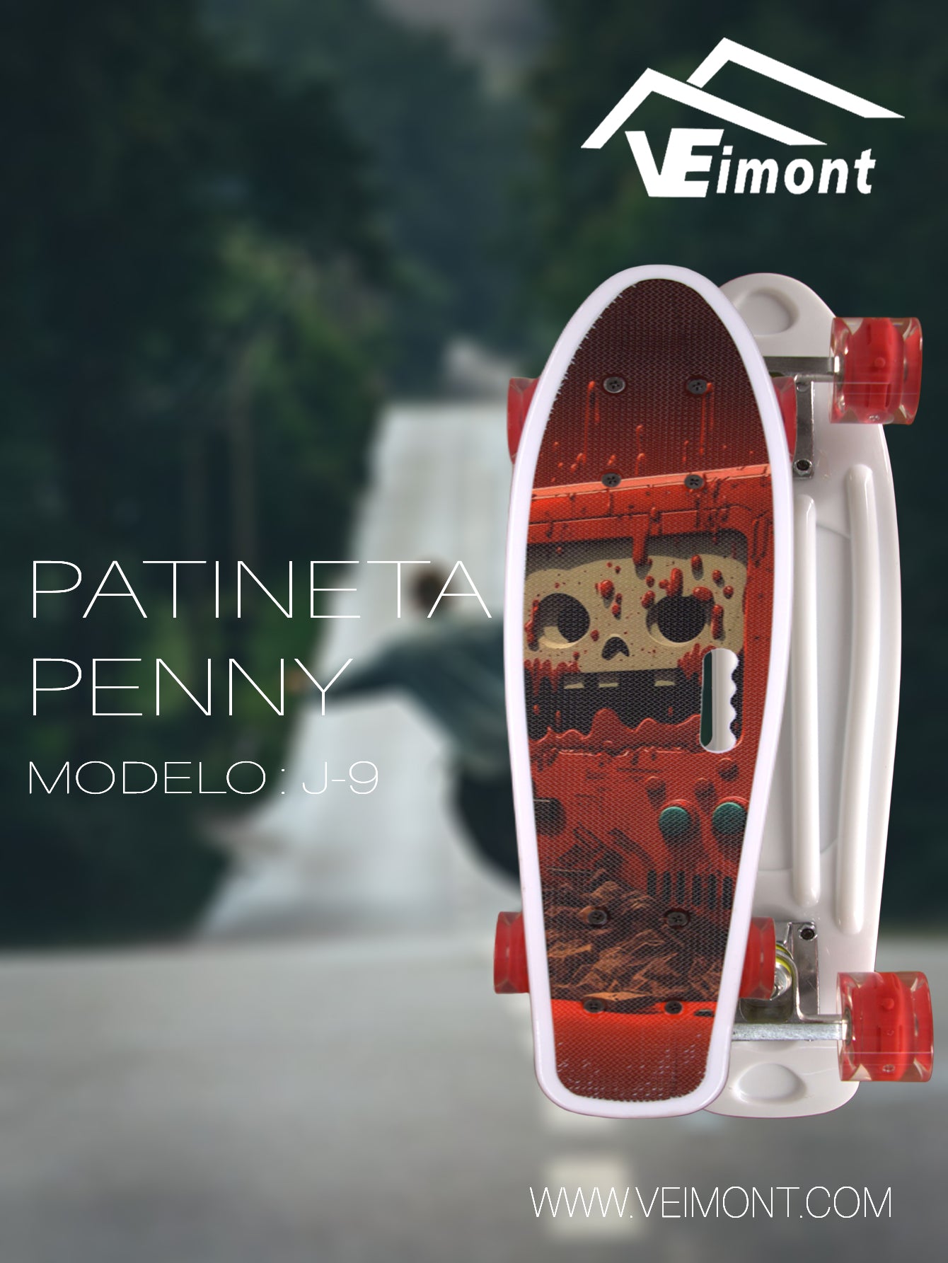 PATINETA PENNY CON DISEÑO JUVENIL J-9