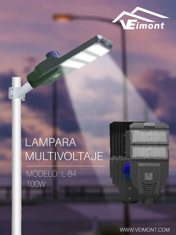 LAMPARA SUBURBANA MULTIVOLTAJE DE 100W L84